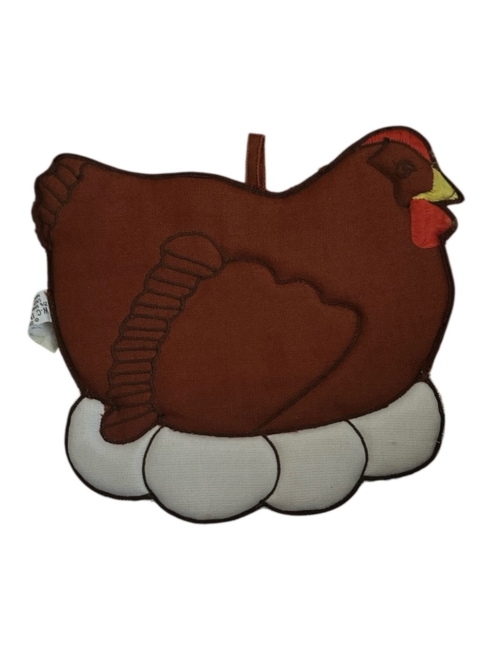 Vintage W-C Imports Chicken Chicks Hot Pad Potholder Country Farmhouse READ